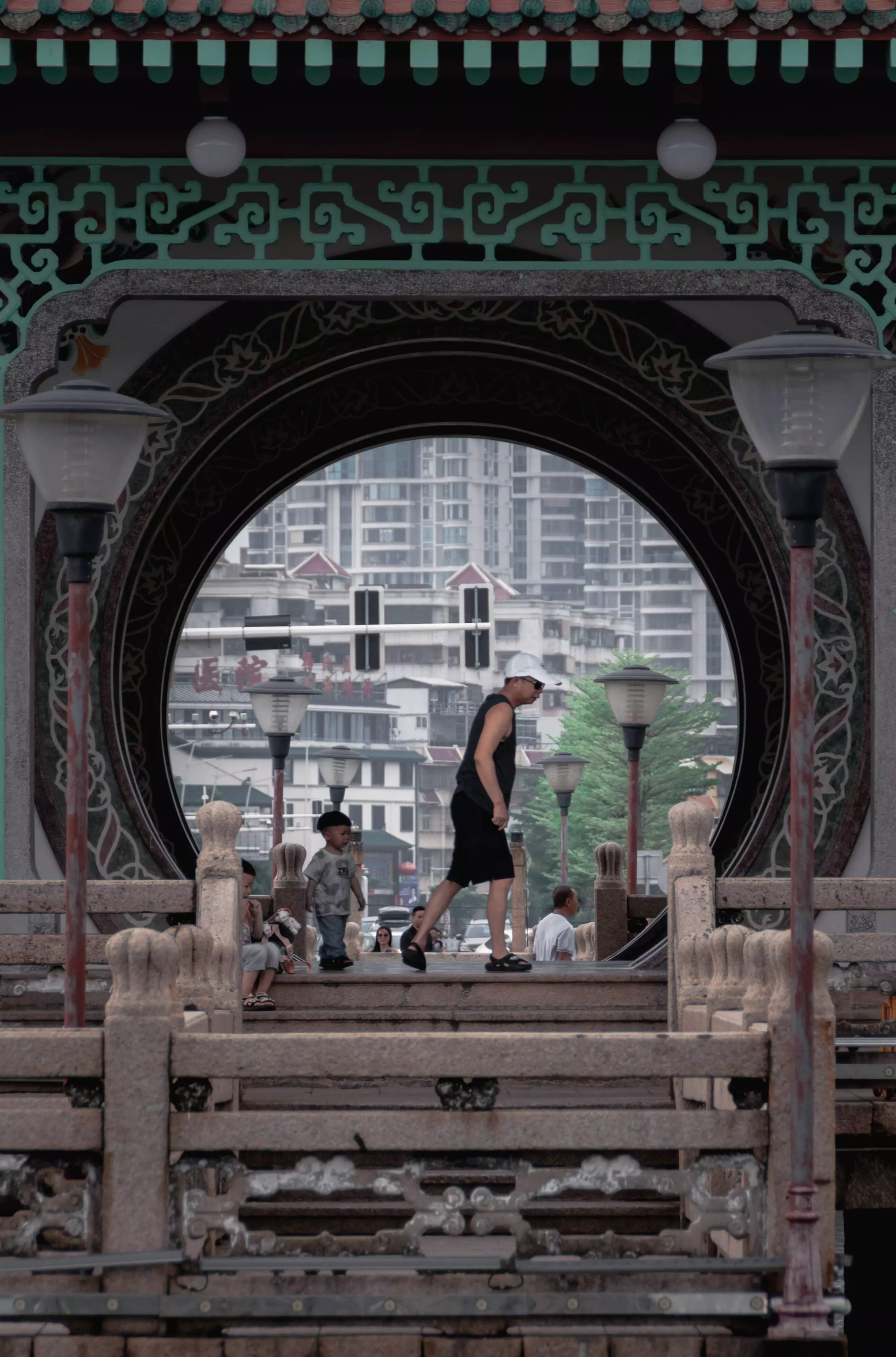揭阳西湖亭子门洞